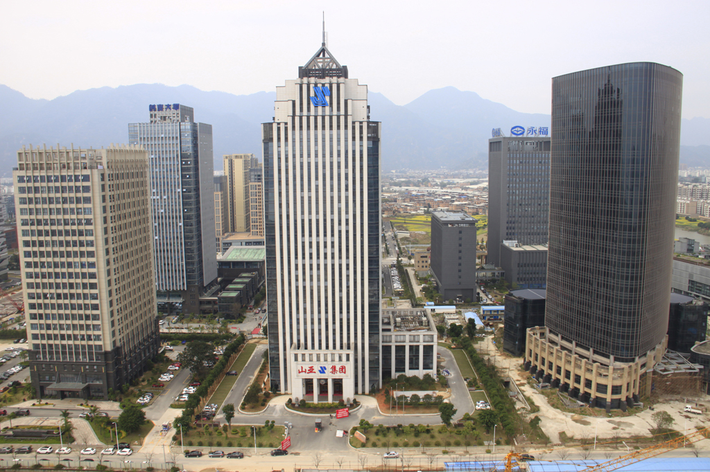 山亚国际中心 鸟瞰 